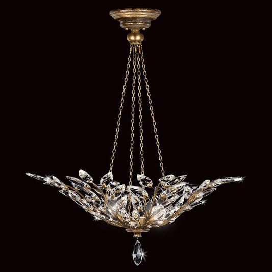 Fine Art Lamps Crystal Laurel 35 Inch Large Pendant Cp101018