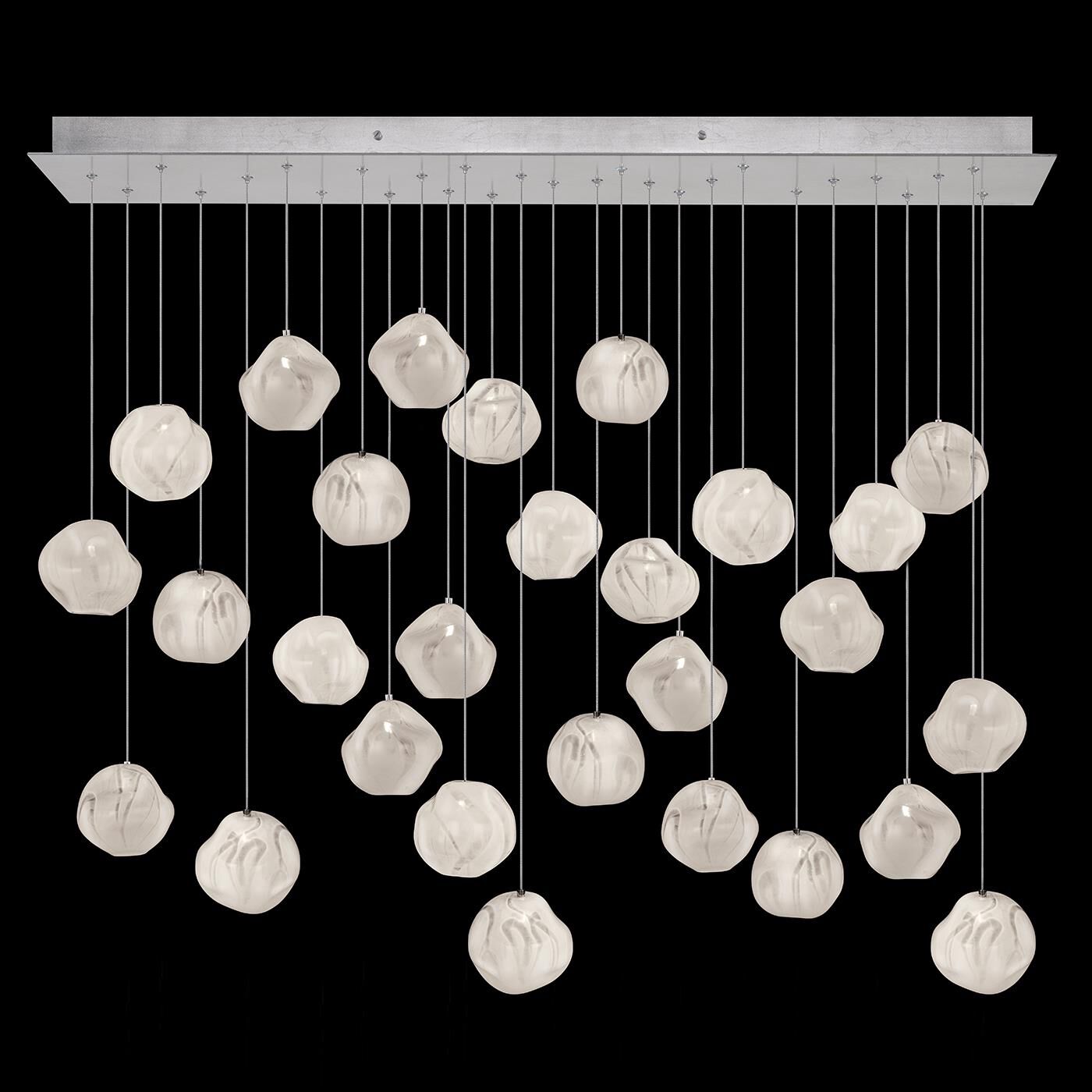 Fine Art Lamps Vesta 54 Inch 28 Light Led Linear Suspension Light Cp482097