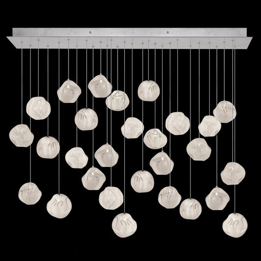 Fine Art Lamps Vesta 54 Inch 28 Light Led Linear Suspension Light Cp482097