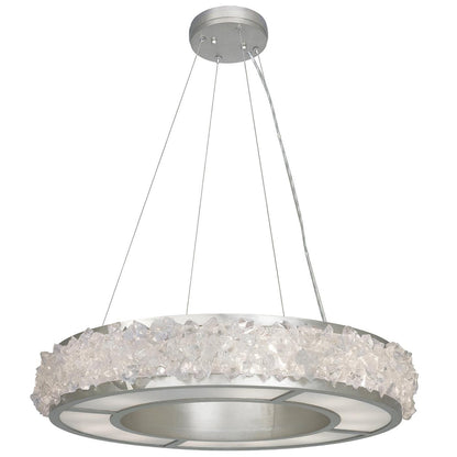 Fine Art Lamps Arctic Halo 30 Inch 12 Light Chandelier Cp109802