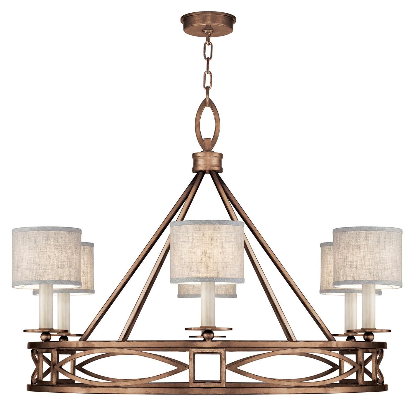 Fine Art Lamps Cienfuegos 39 Inch 6 Light Chandelier Cp110607