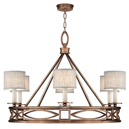 Fine Art Lamps Cienfuegos 39 Inch 6 Light Chandelier Cp110607