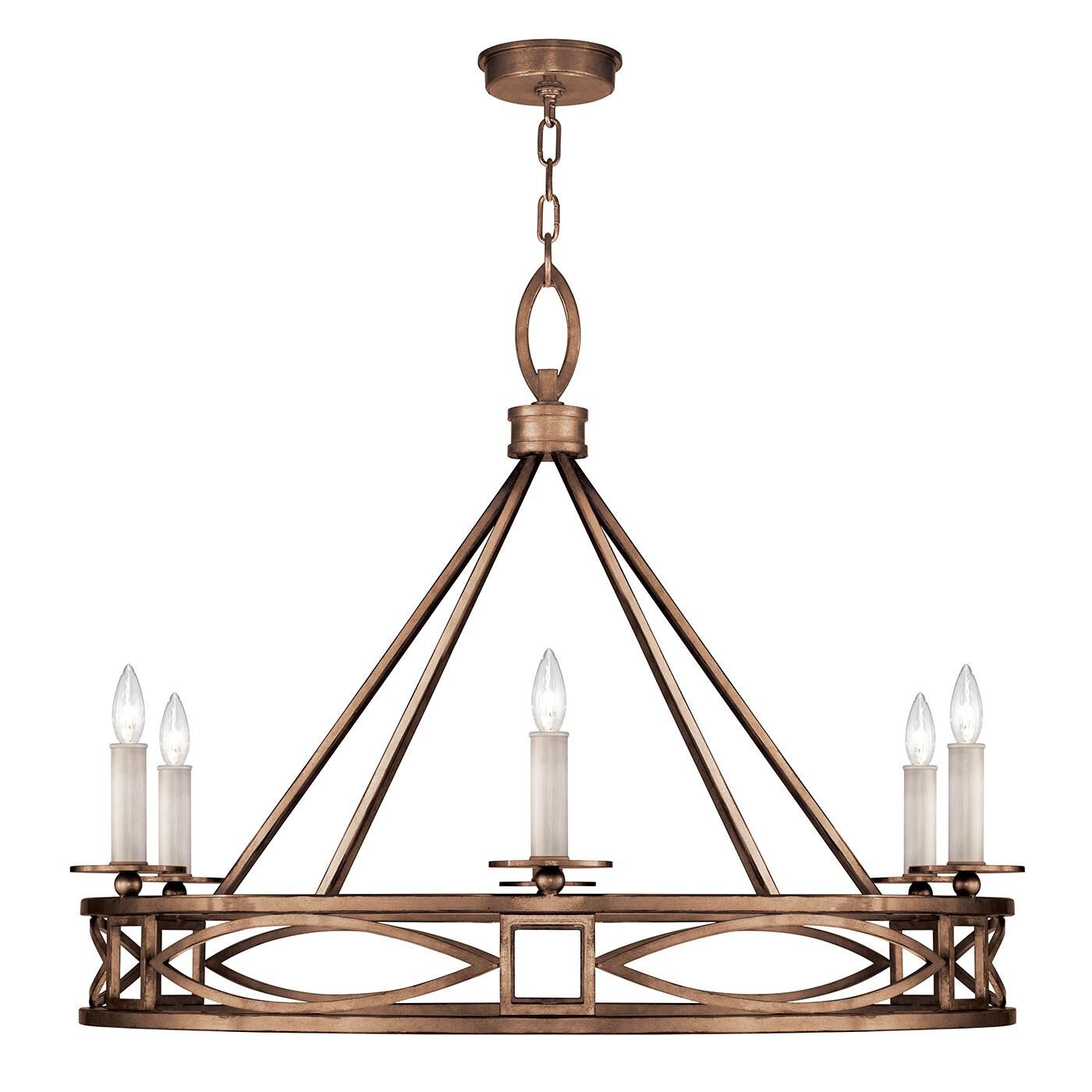 Fine Art Lamps Cienfuegos 37 Inch 6 Light Chandelier Cp110606