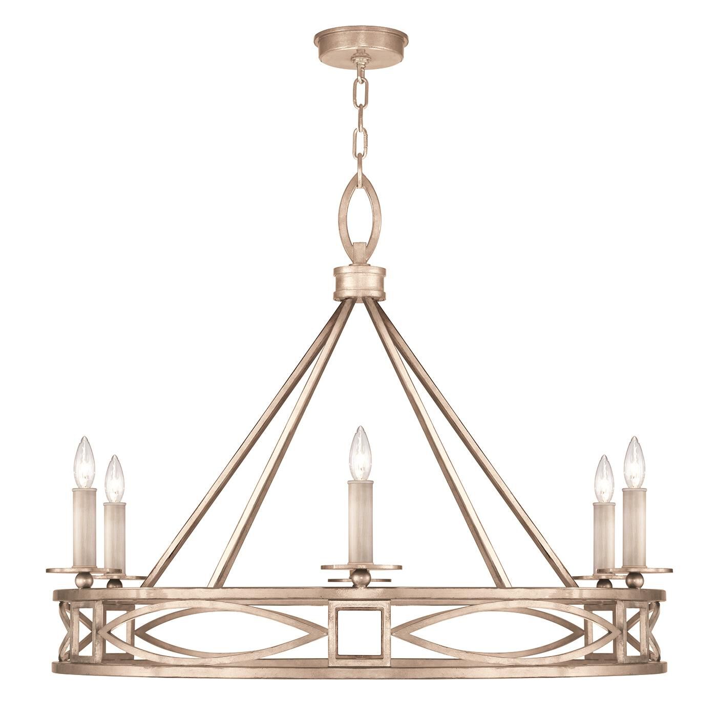 Fine Art Lamps Cienfuegos 37 Inch 6 Light Chandelier Cp110608