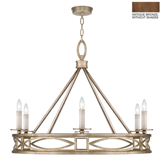 Fine Art Lamps Cienfuegos 37 Inch 6 Light Chandelier Cp110606