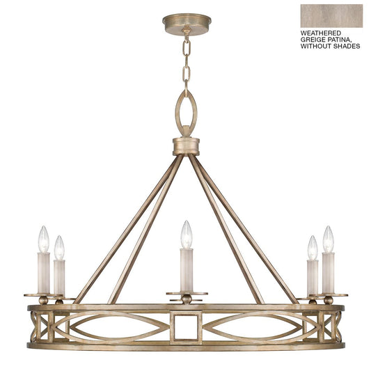 Fine Art Lamps Cienfuegos 37 Inch 6 Light Chandelier Cp110608