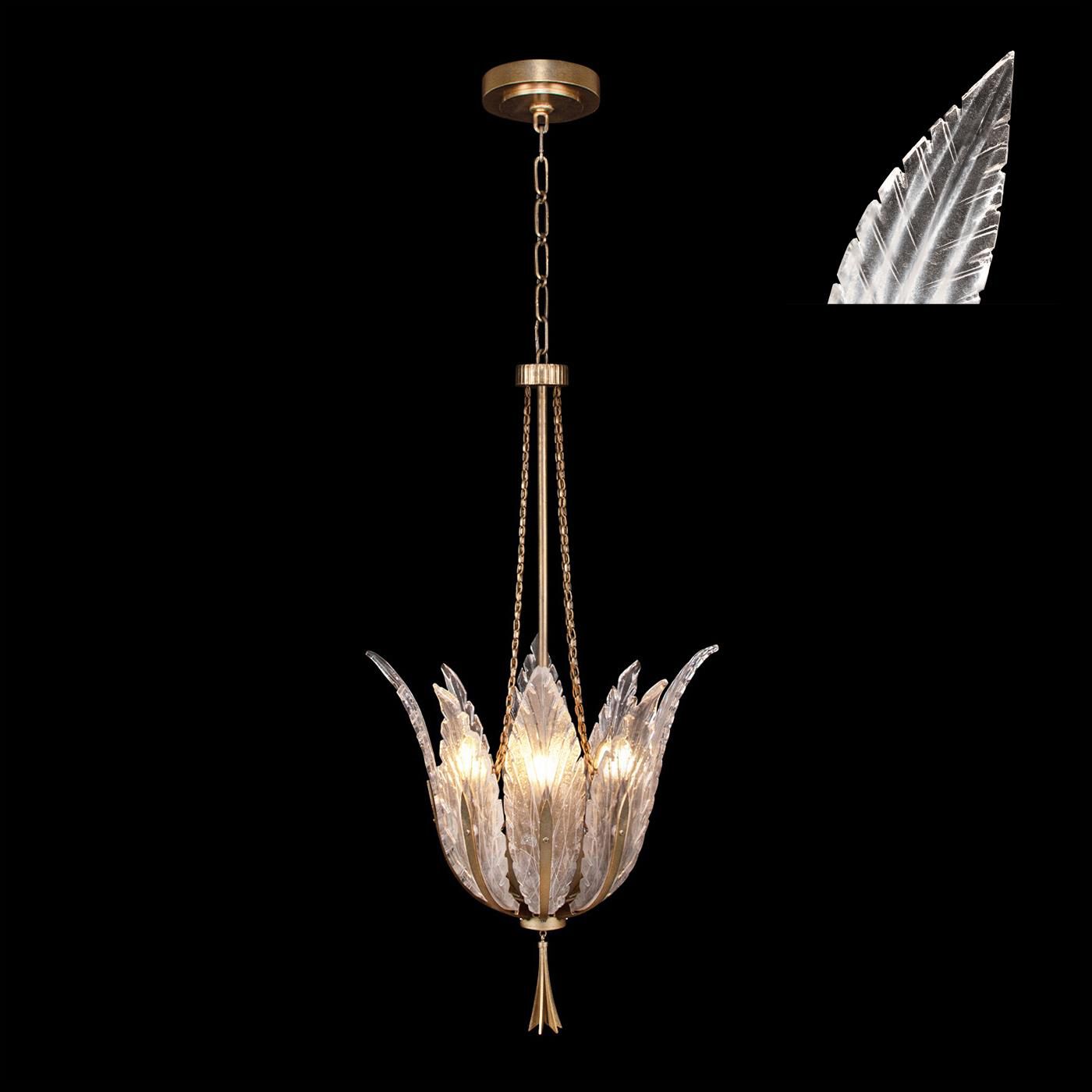 Fine Art Lamps Plume 17 Inch Large Pendant Cp446784