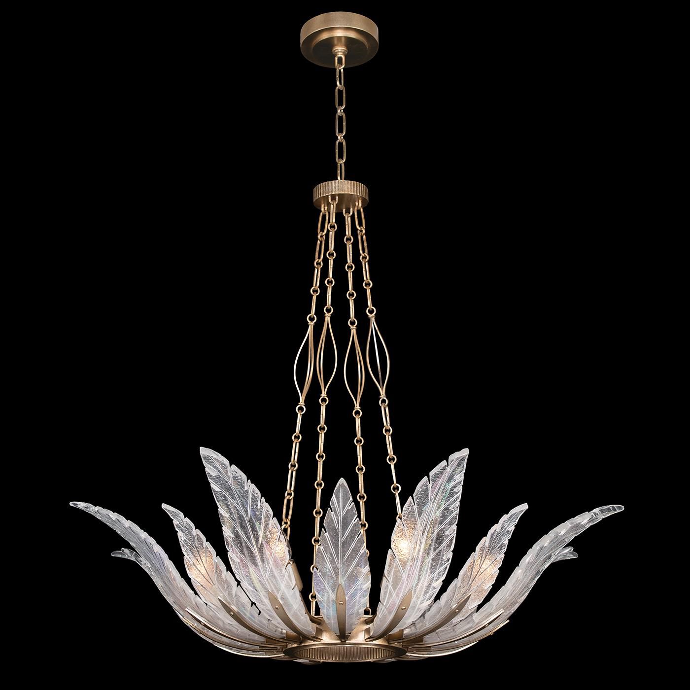 Fine Art Lamps Fahl Plume 39 Inch Large Pendant Cp418659