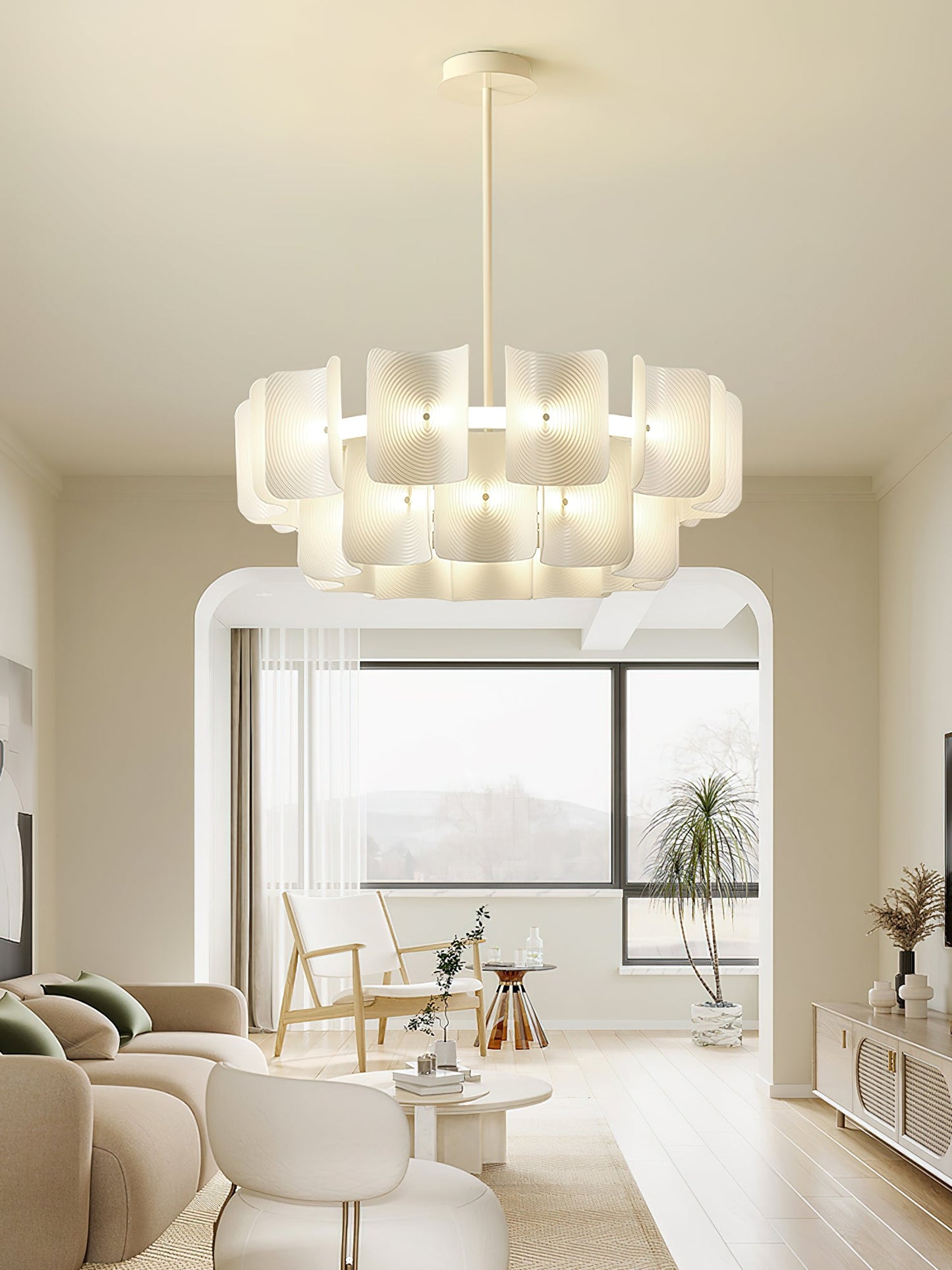 Fingerprint Candelabrum Chandelier