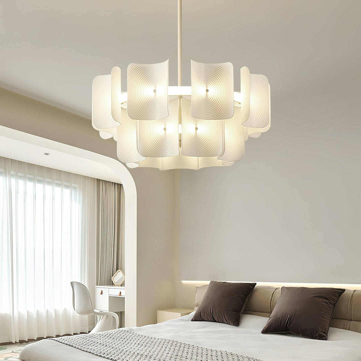 Fingerprint Candelabrum Chandelier