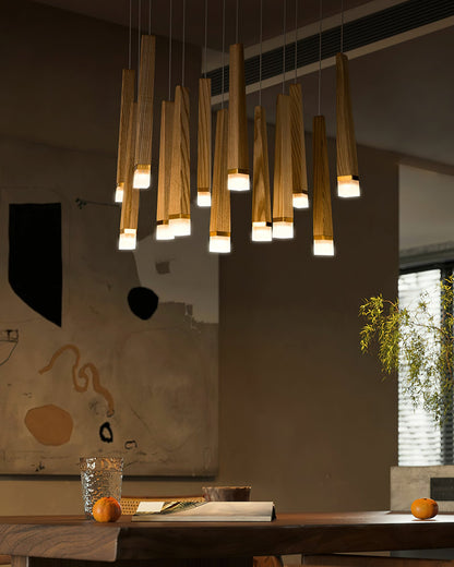 Firewood Stick Electrolier Chandelier