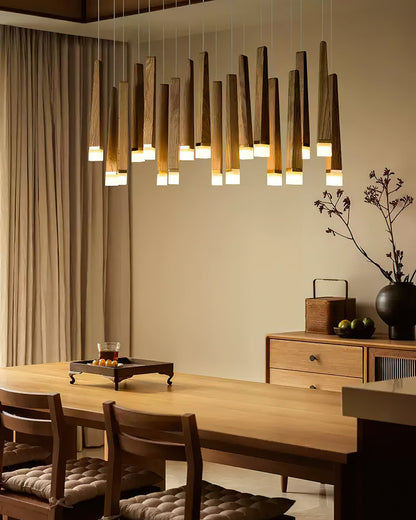 Firewood Stick Electrolier Chandelier