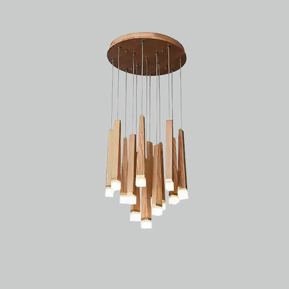 Firewood Stick Electrolier Chandelier