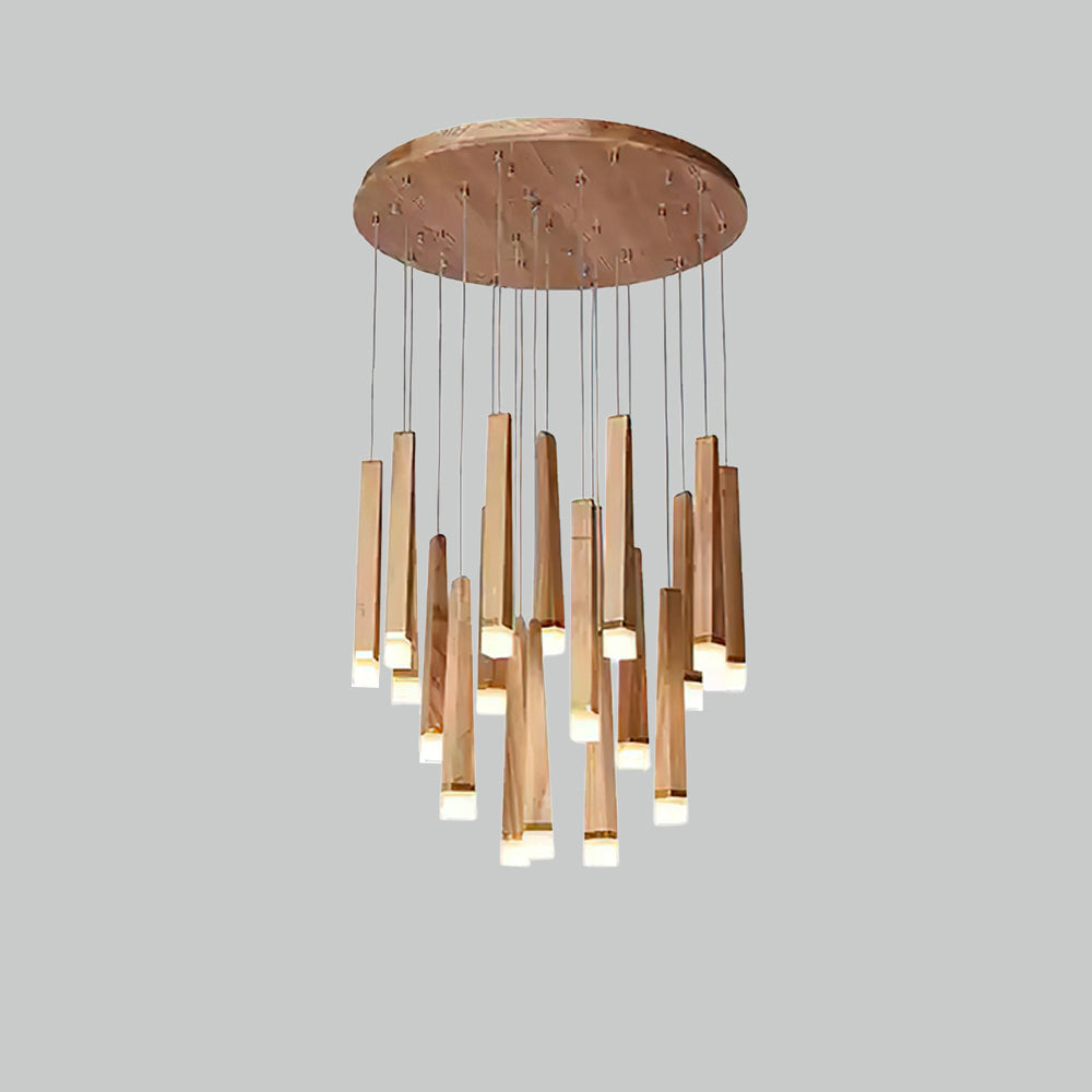 Firewood Stick Electrolier Chandelier