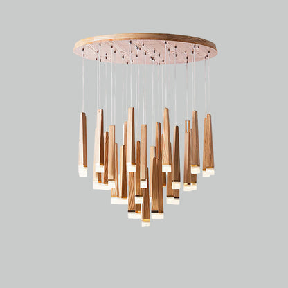 Firewood Stick Electrolier Chandelier