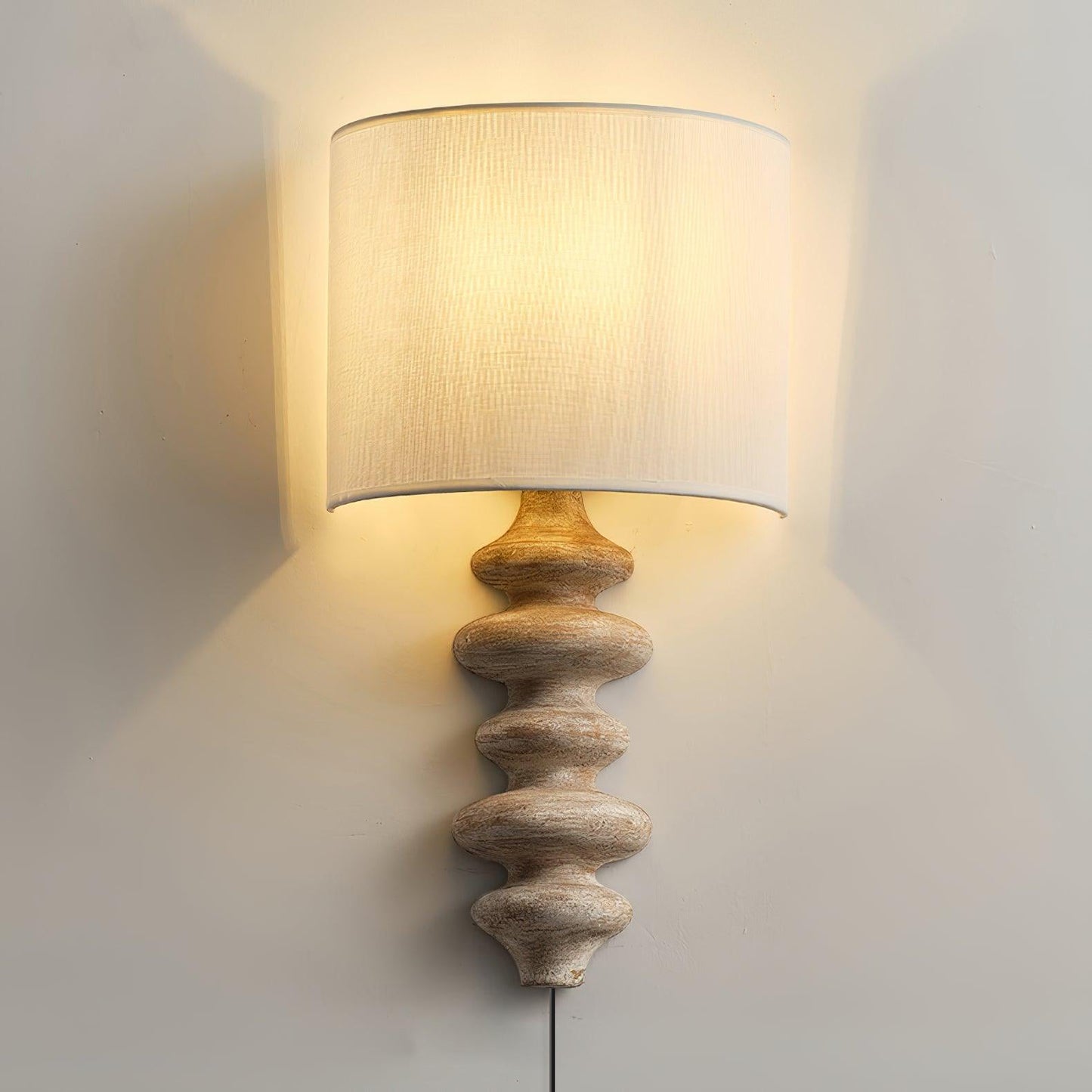 Fishbone Plug-in Wall-mounted lamp Sconce