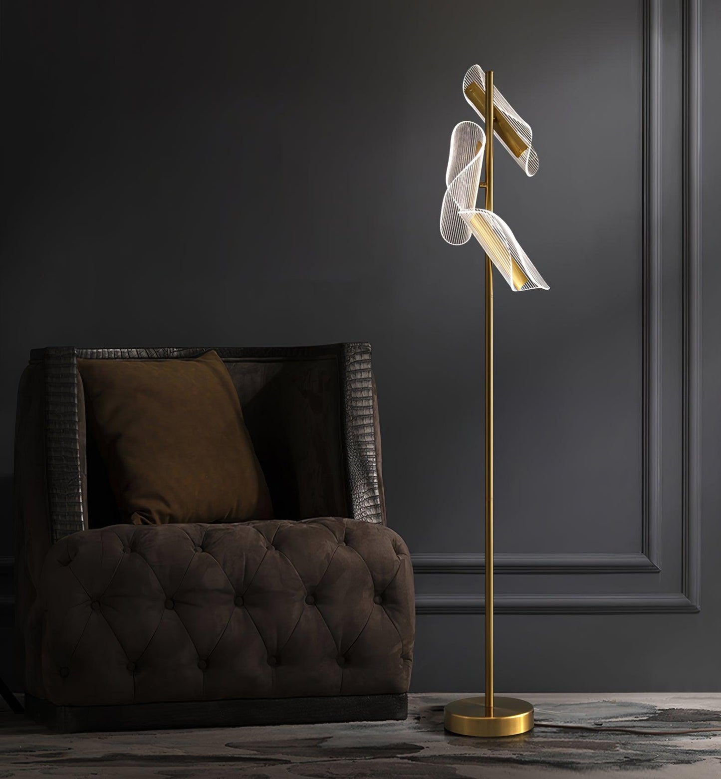 Flame Floor-mounted Lamp Floor Lamp