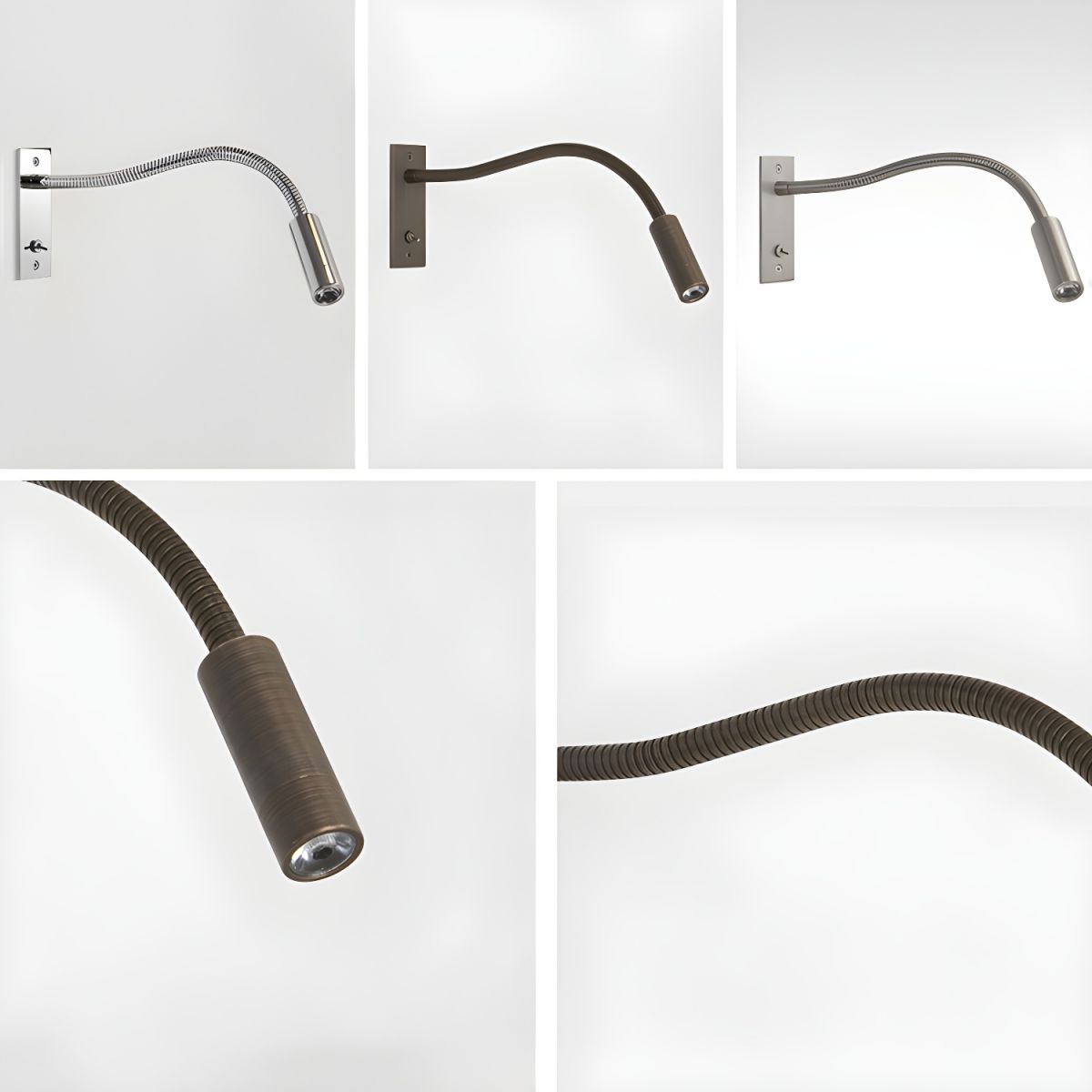 Flexible Gooseneck Sconce Wall Lamp