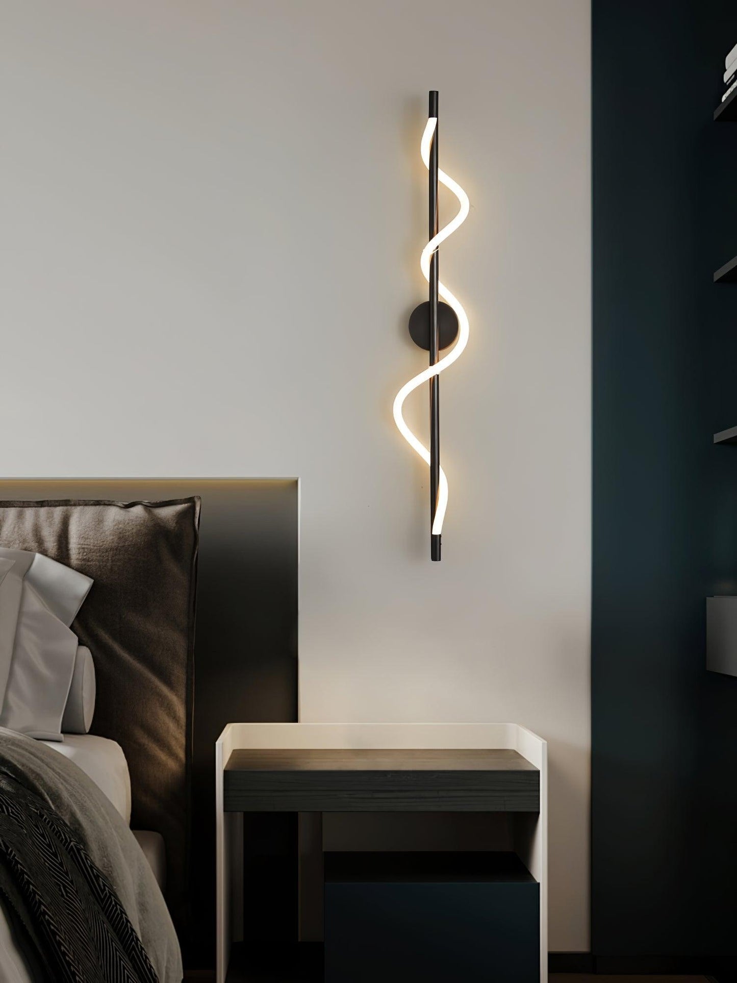 Flexible Linear Curve Sconce Wall Lamp