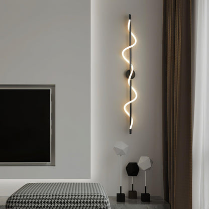 Flexible Linear Curve Sconce Wall Lamp