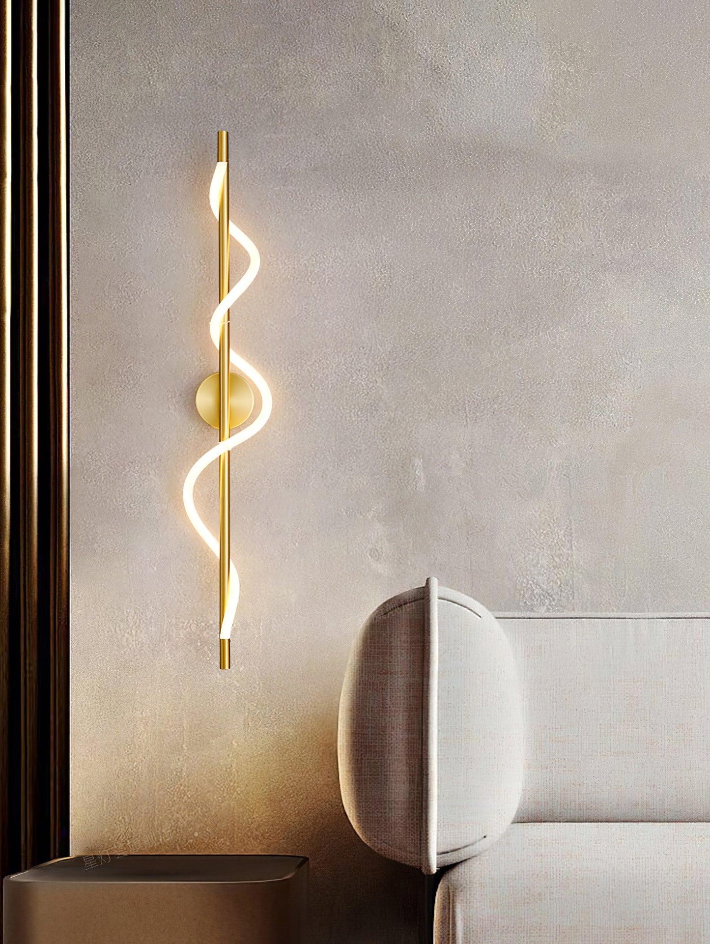 Flexible Linear Curve Sconce Wall Lamp