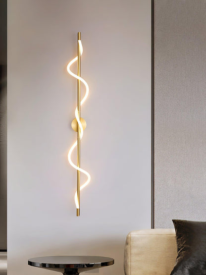 Flexible Linear Curve Sconce Wall Lamp