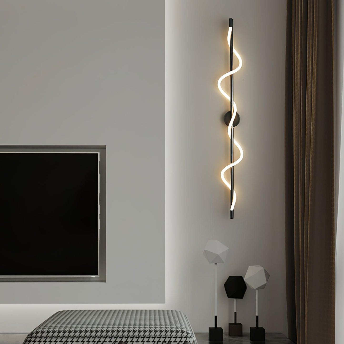 Flexible Linear Curve Sconce Wall Lamp