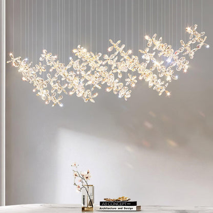 Floating Butterfly Electrolier Chandelier