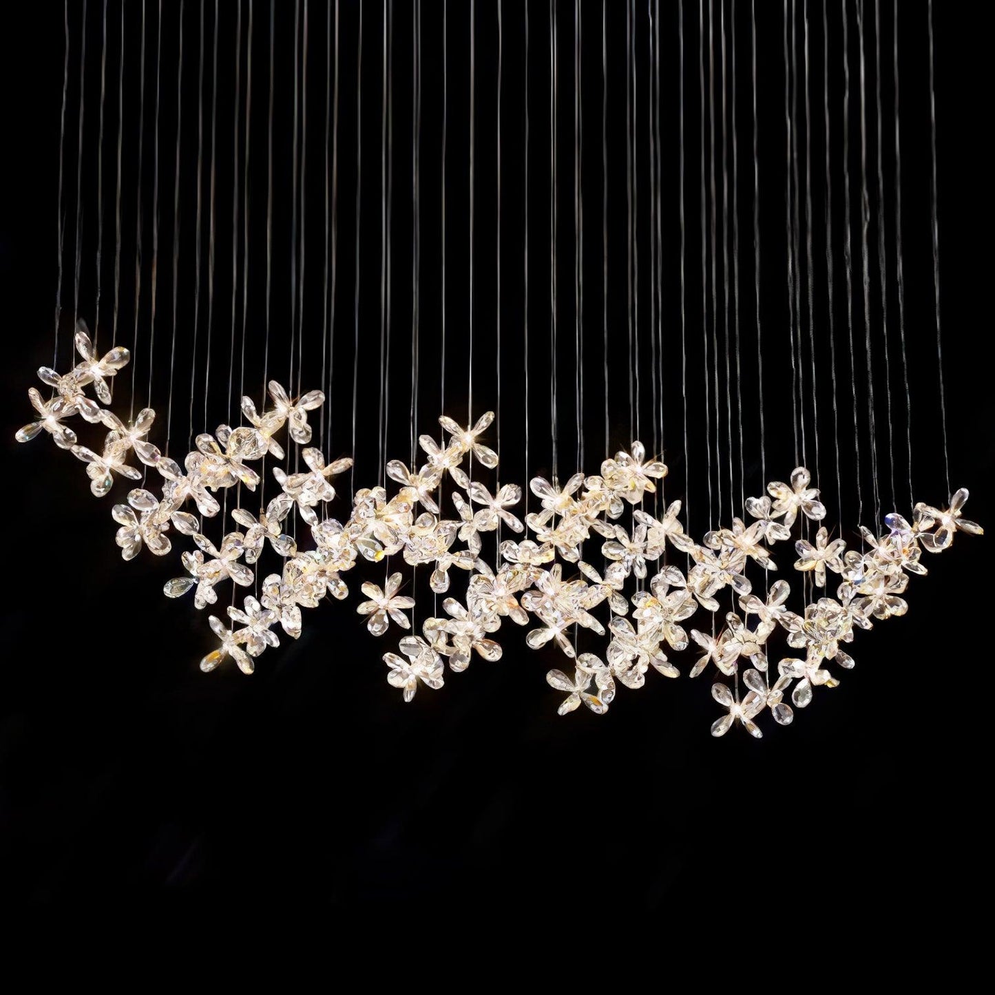 Floating Butterfly Electrolier Chandelier