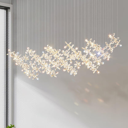 Floating Butterfly Electrolier Chandelier