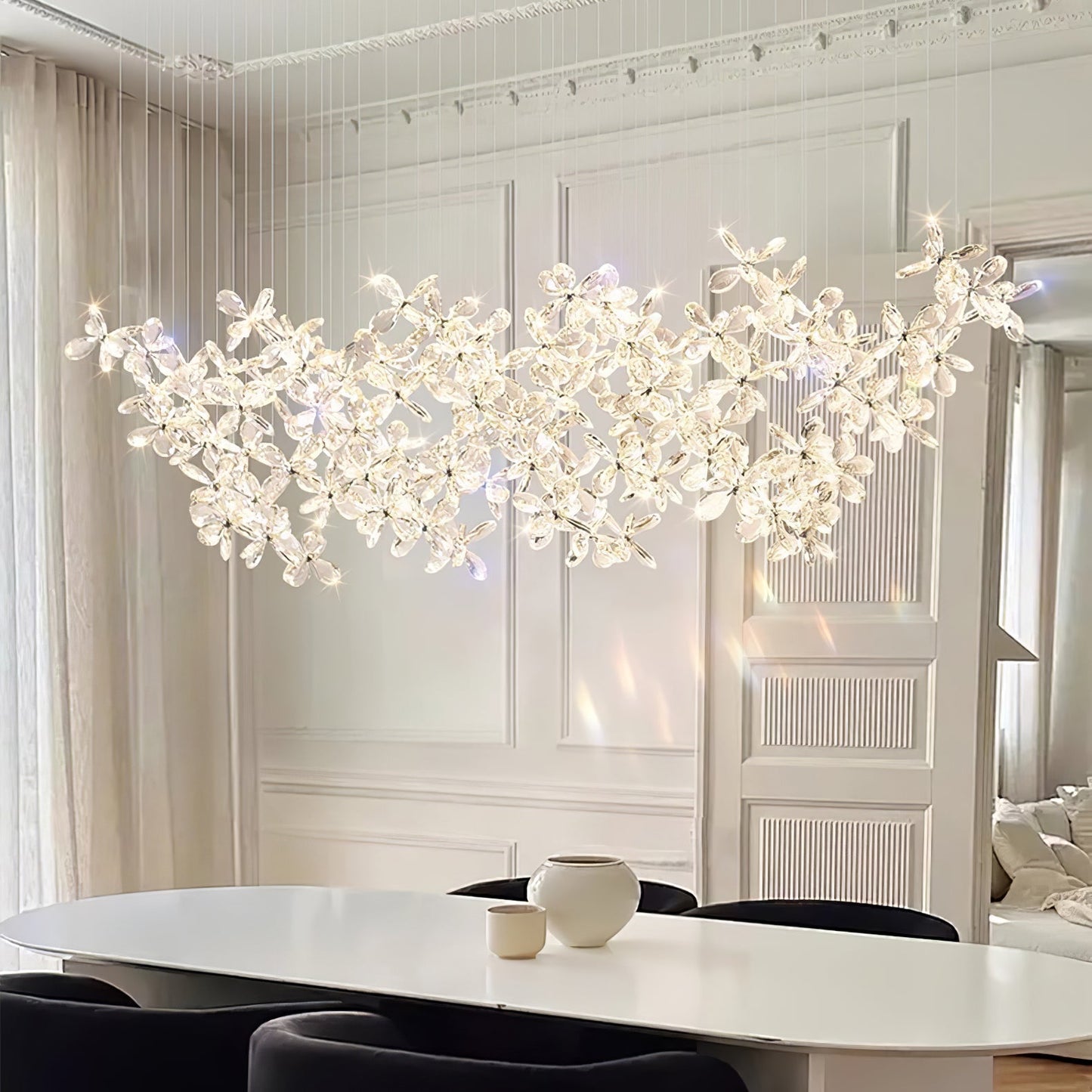 Floating Butterfly Electrolier Chandelier