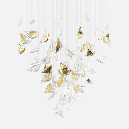 Floating Leaves Ceiling fixture Chandelier