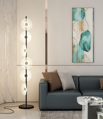 Floating Raindrop Accent Lamp Floor Lamp