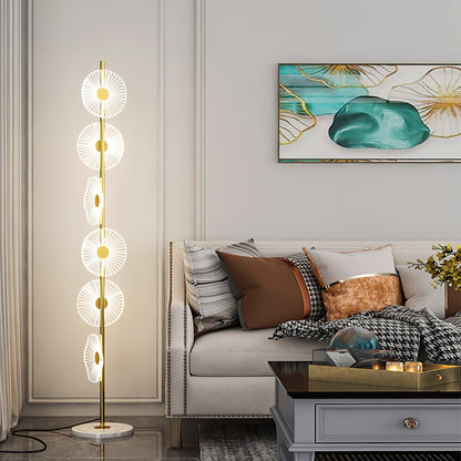 Floating Raindrop Accent Lamp Floor Lamp