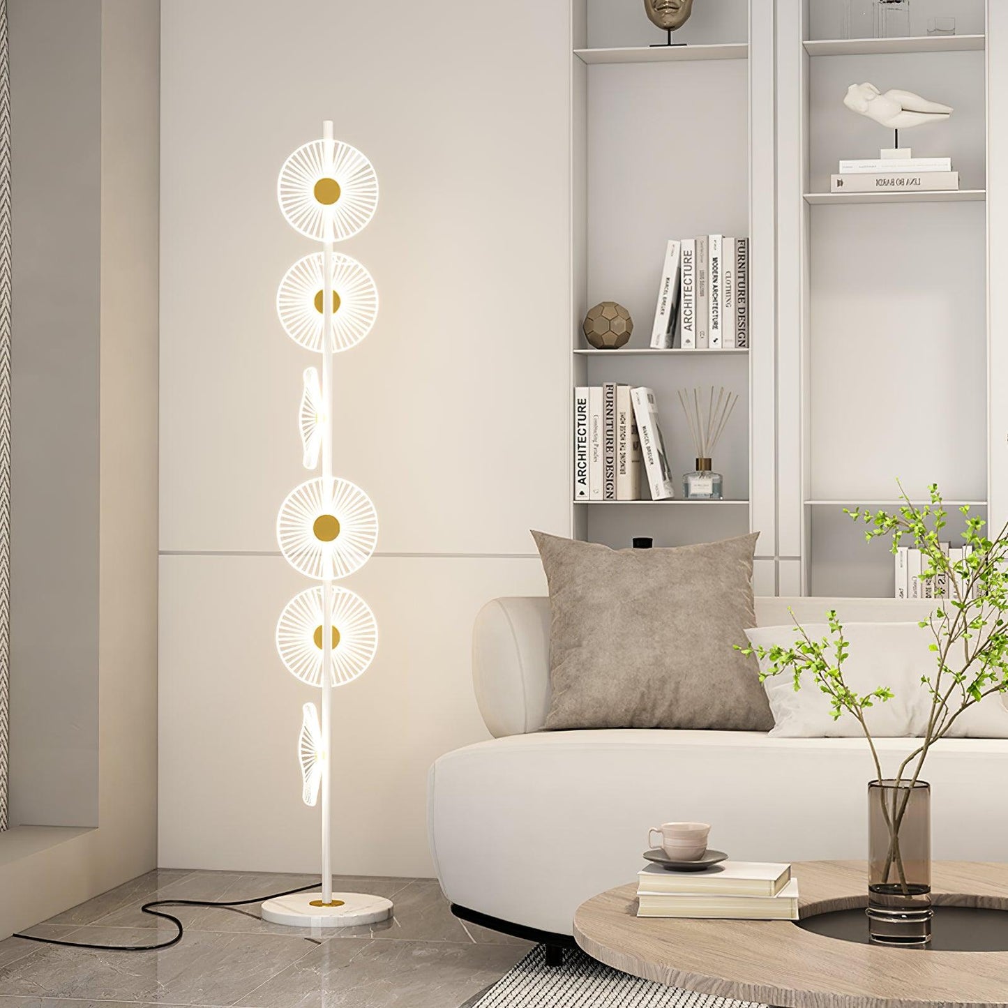 Floating Raindrop Accent Lamp Floor Lamp