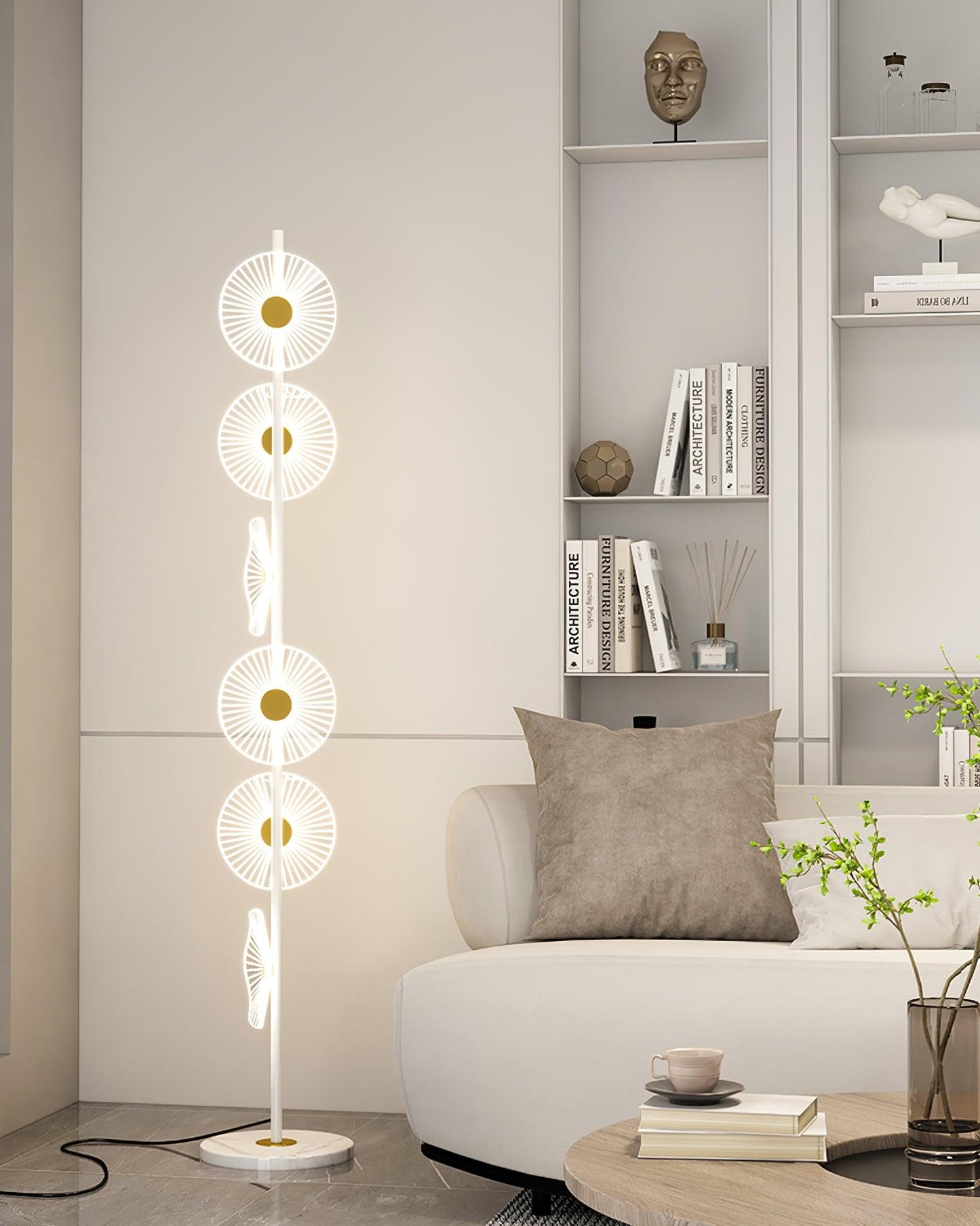 Floating Raindrop Accent Lamp Floor Lamp