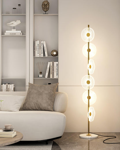 Floating Raindrop Accent Lamp Floor Lamp