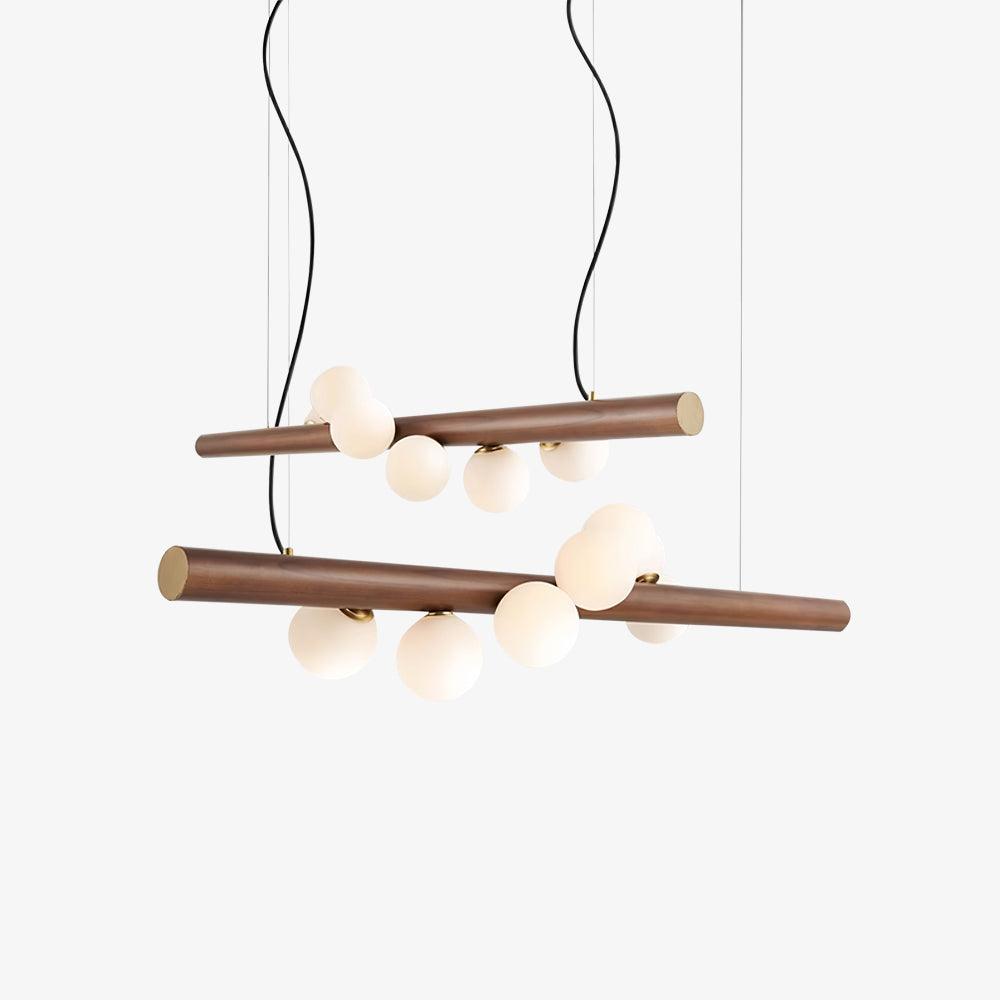 Scandinavian Wooden Hanging light Pendant Lamp