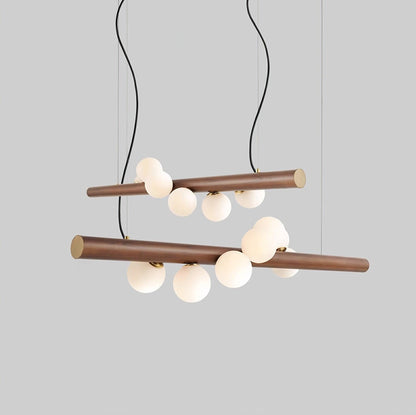 Scandinavian Wooden Hanging light Pendant Lamp