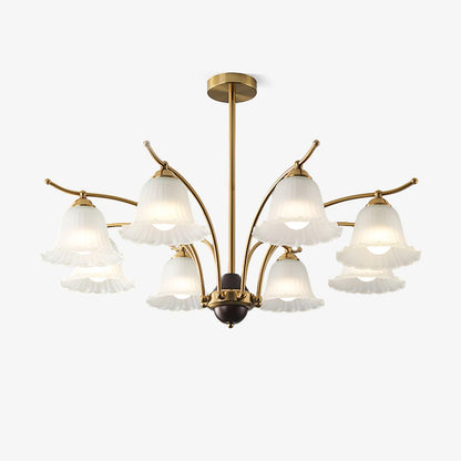 Flora Brass Electrolier Chandelier