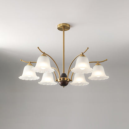 Flora Brass Electrolier Chandelier