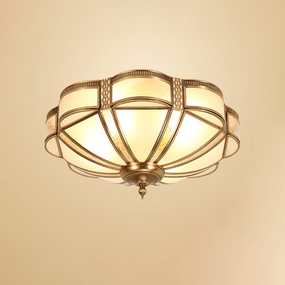 Floral Brass Ceiling-mounted light Ceiling Lamp