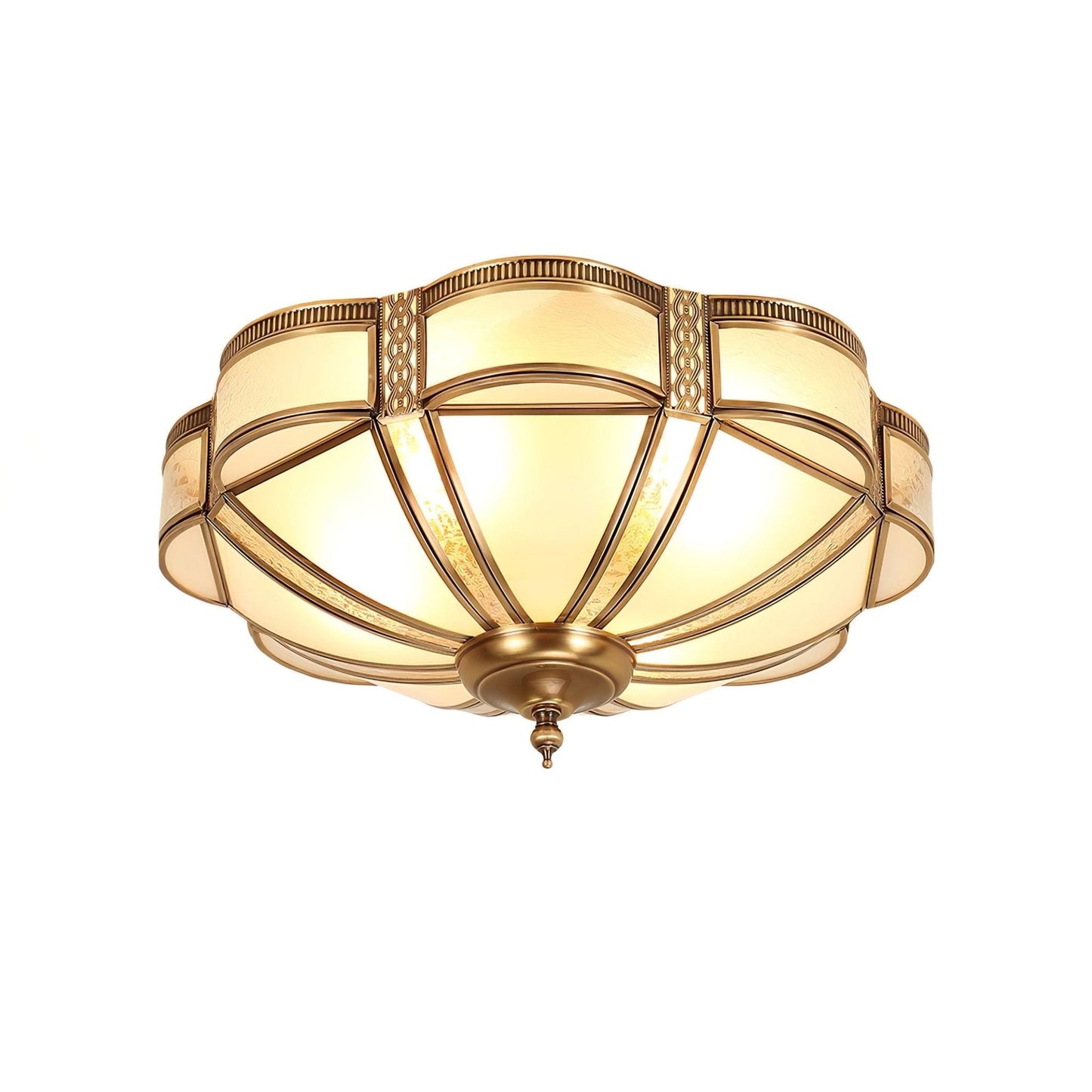 Floral Brass Ceiling-mounted light Ceiling Lamp