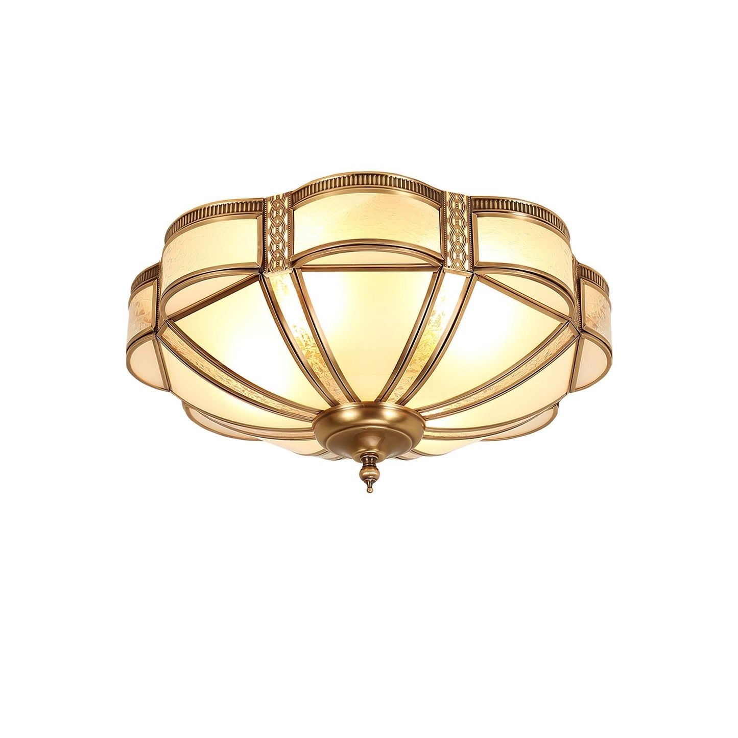 Floral Brass Ceiling-mounted light Ceiling Lamp