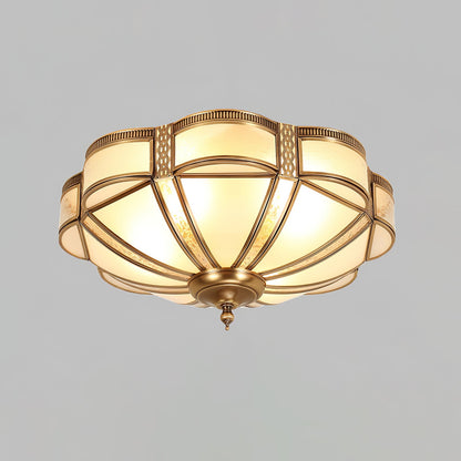 Floral Brass Ceiling-mounted light Ceiling Lamp