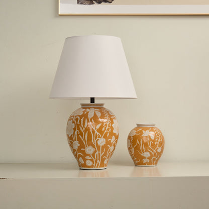 Floral Ceramic Table Lamp