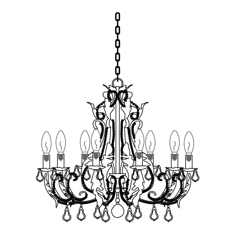 Candle Holder Chandelier