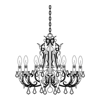 Candle Holder Chandelier