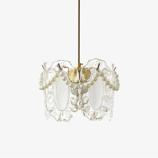 Floral Glass Houselight Pendant Lamp