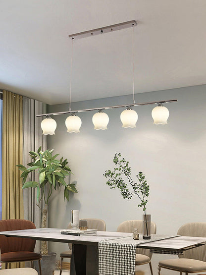 Floral Glass Modern Houselight Pendant Lamp